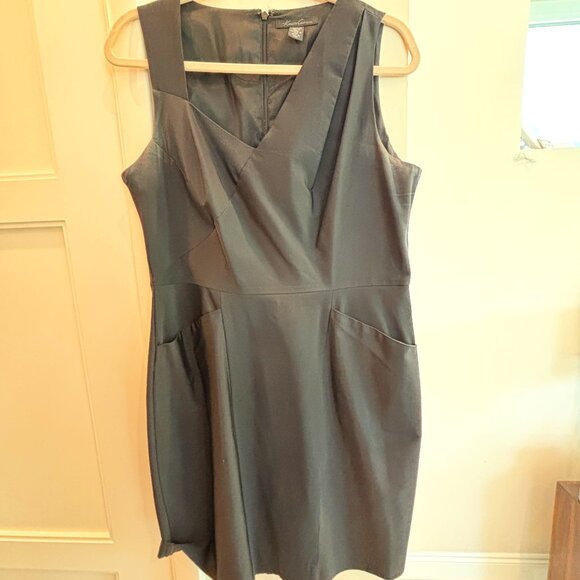 Vintage Kenneth Cole Black Cocktail Dress, Sz 12 - Picture 1 of 5